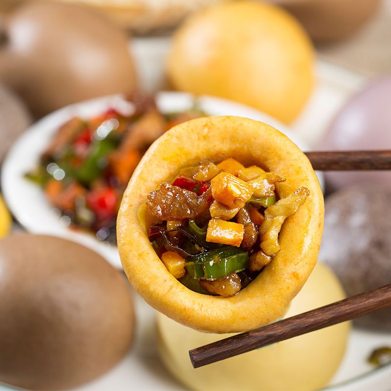 窝窝头五谷杂粮包配菜粗粮馒头速冻儿童营养早餐面食荞麦60个窝窝头送