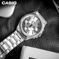 卡西欧MTP-1375L-1AVPF石英表指针设计防水50米全国联保