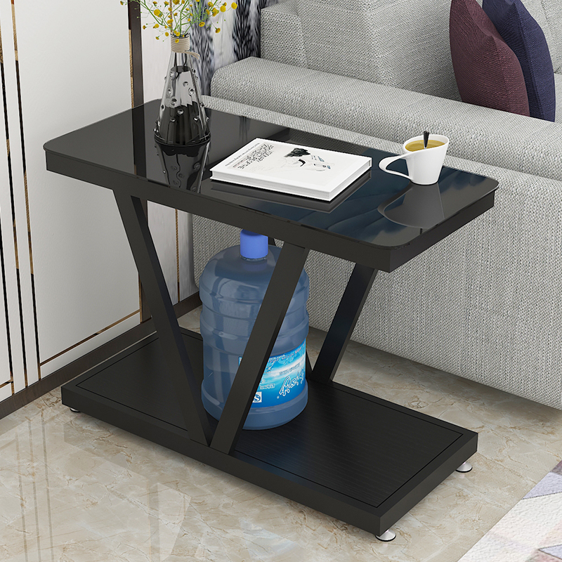 唐臻小茶几迷你客厅沙发侧边柜边几边桌金属角几方几小方桌可移动带轮图片 高清实拍大图 苏宁易购