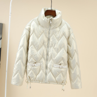 2021新款冬季韩版羽绒棉服女宽松棉衣外套反季亮面免洗短款棉袄潮