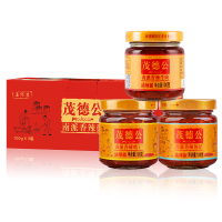 茂德公辣椒酱牛肉酱+鸡丁+鱼仔香辣酱拌饭酱旅行装100gx3