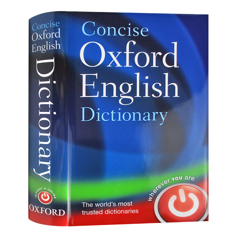牛津古代晚期词典 [正版]牛津简明英语词典 英文原版字典 Concise Oxford English Dictiona高清大图