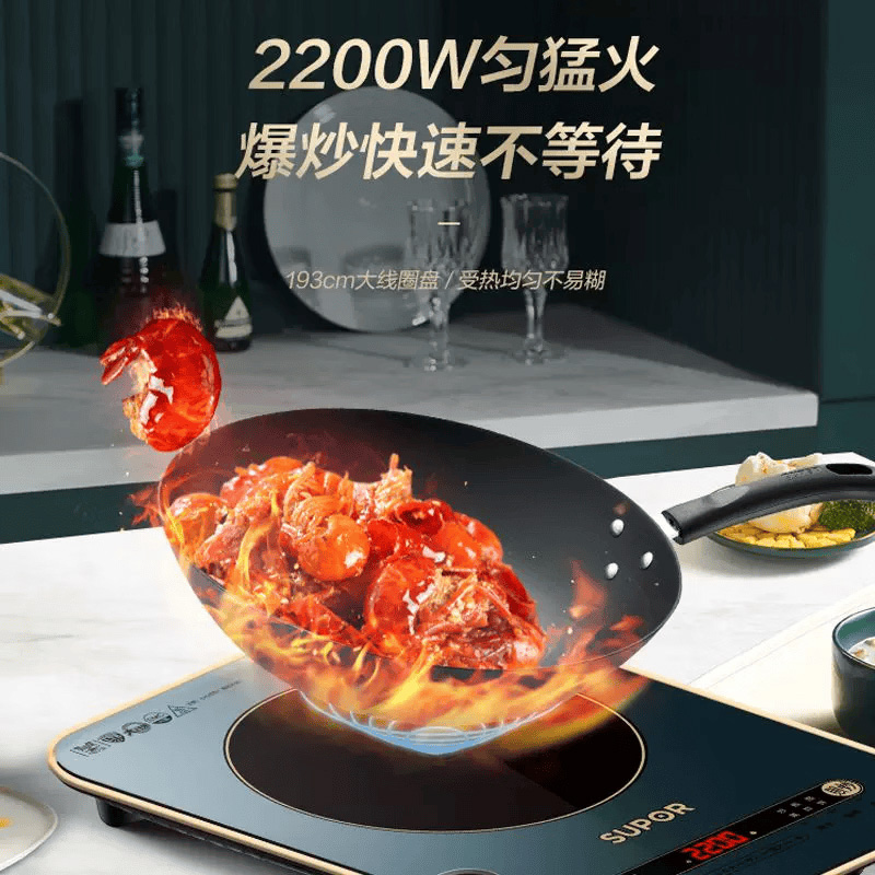 苏泊尔电磁炉悦彩系列C22-IH99点滑双控火随心动高清大图