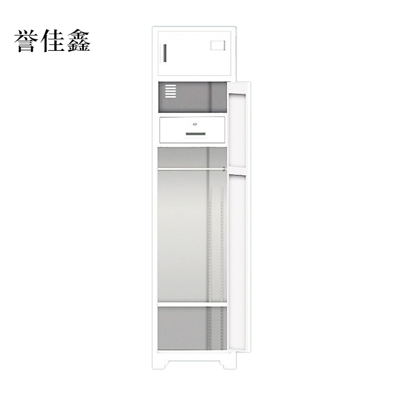 誉佳鑫员工储物柜文件柜存放柜子更衣柜单门更衣柜高清大图