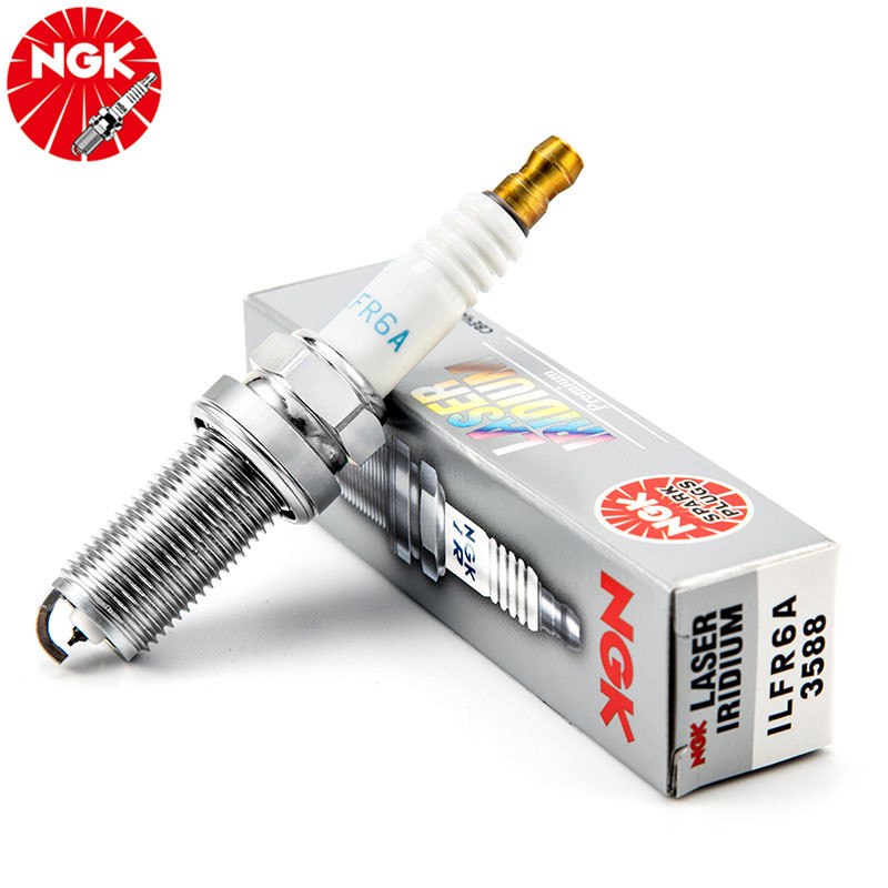 NGK铱铂金火花塞 ILFR6A 3588 单支装 适配奔驰C200K/E200/E200K