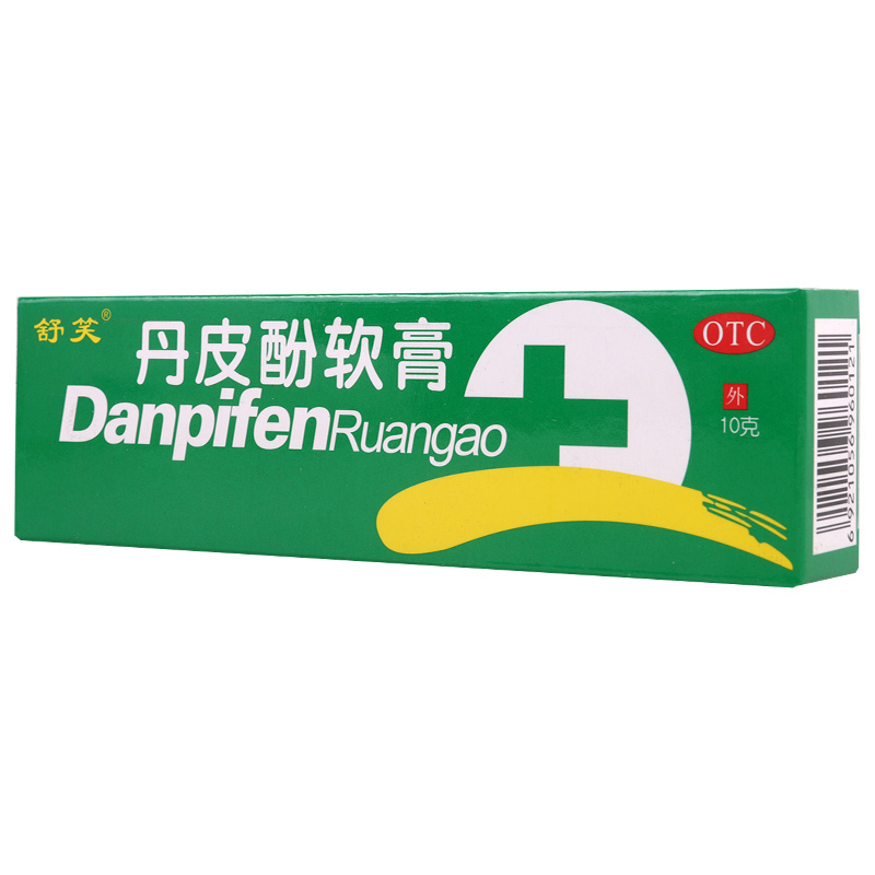 舒笑丹皮酚软膏10g/盒各种湿疹皮炎皮肤瘙痒蚊臭虫叮咬红肿