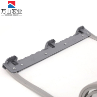 万山宏业 空调门帘 PVC透明塑料软门帘(40-45-50)WG037Q/片