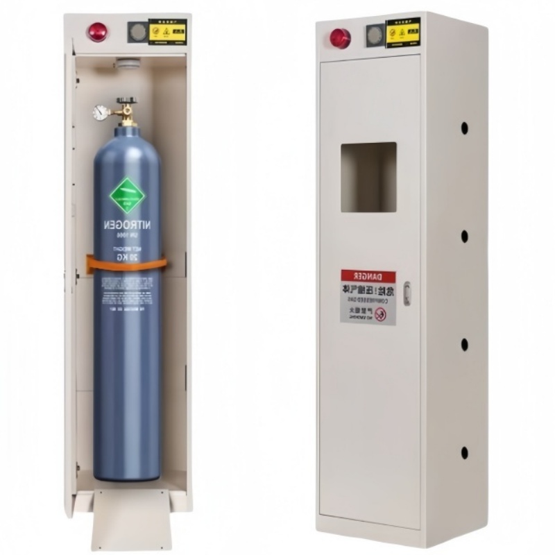 攸形气瓶柜带报警500*450*1900mm台高清大图