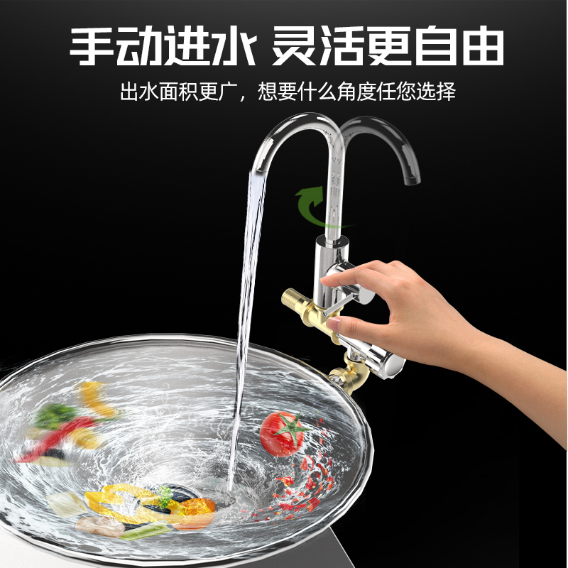 圣托 Shentop 垃圾处理器(工程单)直排式垃圾处理器 DRA02高清大图