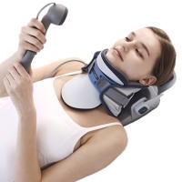 Disk Dr.韩国进口颈椎牵引器 家用颈椎牵引器治疗仪充气颈托护颈套护颈仪医用保护拉伸颈椎理疗支架固定器CS500 S