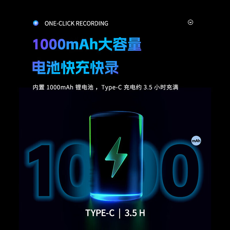 爱国者DSJ-S9翻转镜头小型执法记录仪1080P高清夜视录音录像256G高清大图
