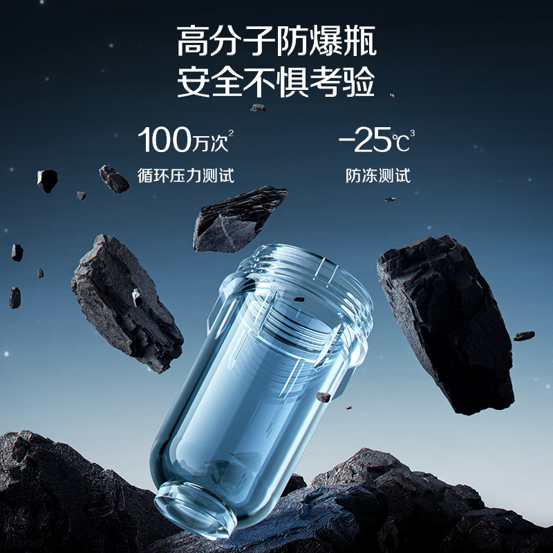 AO史密斯佳尼特家用前置过滤器CPF-H1 全屋自来水过滤净水器 双面膜刮冲洗6t每小时小海参H1系列