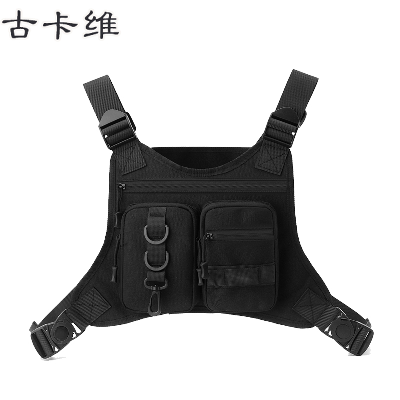 古卡维 胸包 背心式用具包 运动骑行包 DXYZ2332高清大图