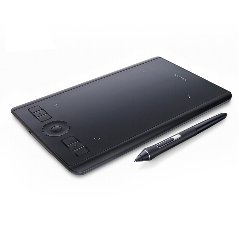 和冠 Wacom 影拓PTH-460 数位板 手绘板 8192级压感 电磁压感式 蓝牙/USB2.0 黑色 小号