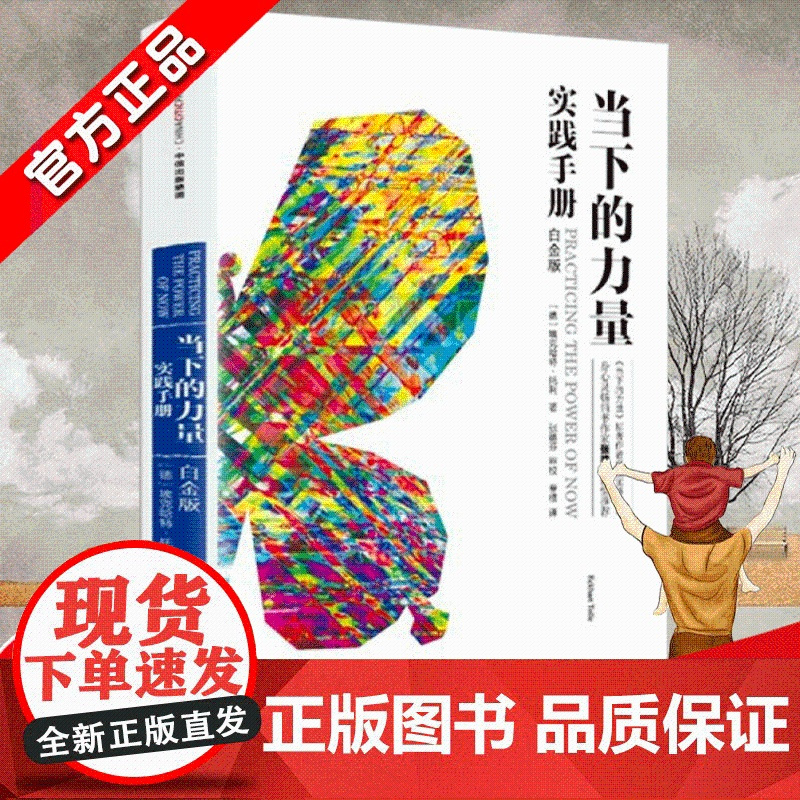 当下的力量 实践手册(白金版) 心灵书作家张德芬作序 如何创造性地使用你的大脑 如何利用你的消极心态 湖北新华正版