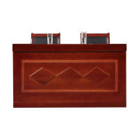 慧采云 办公家具会议室演讲台讲话培训桌椅子组合拼接条形桌领导开会演讲发言台2m