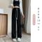 冰丝阔腿裤女夏季薄款2024新款防蚊直筒休闲小个子凉凉抖抖裤