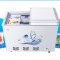 海尔(Haier)FCD-217SEE 217升 蝶形门卧式双温冰柜商用 侧掀门双温冷柜 家用商用二合一冰箱