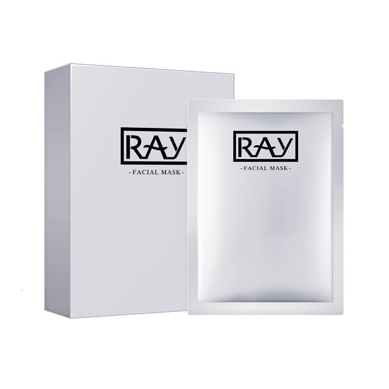 ray蚕丝深层补水淡斑面膜银色面膜贴10片装深层清洁保湿补水淡斑收缩