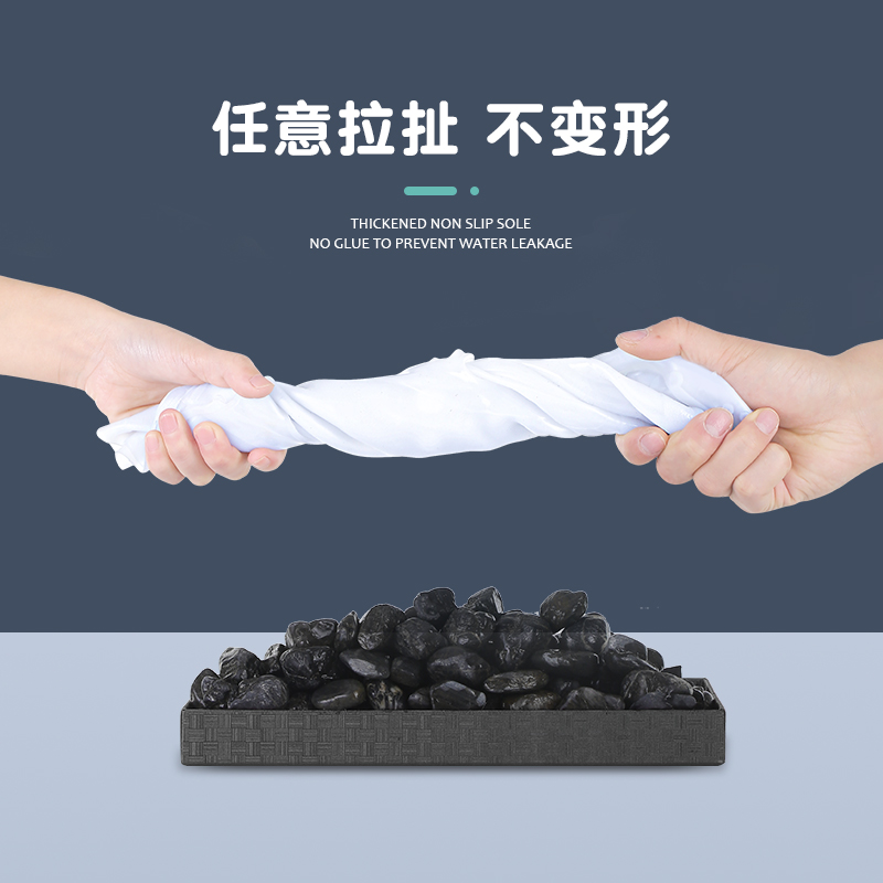 正雨雨鞋套成人多排扣防水成人男女通用大童防滑防污耐磨9063高清大图