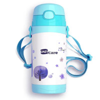 伊斯卡尔350ml 便携儿童保温水壶孕婴童保温杯颜色随机