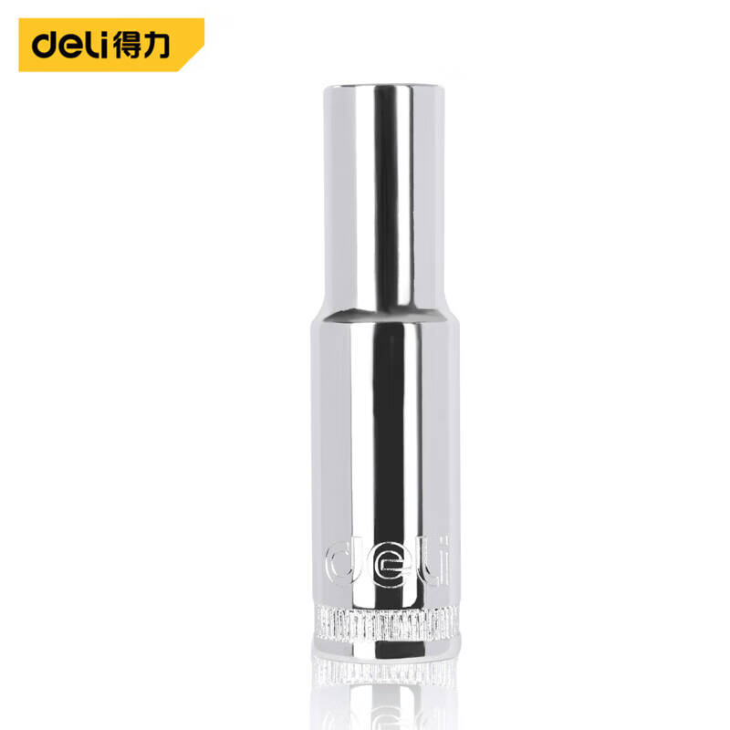 得力工具DQ4332(终保)12.5mm系列六角长套筒32mm(银)(支)