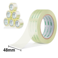 得力30203封箱胶带48mm*60y*50um 12卷装