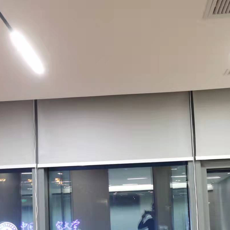 繁石榴CL1001款窗帘办公室经理室窗帘办公区员工区窗帘高清大图
