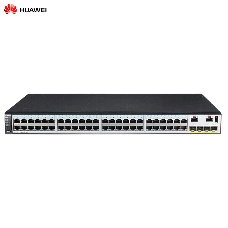 华为 HUAWEI S5720S-52X-SI-AC 48口全千兆万兆上行三层核心交换机