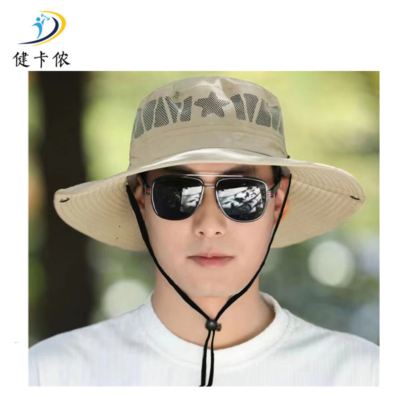 健卡侬 男士防晒遮阳帽 JZ4/顶高清大图