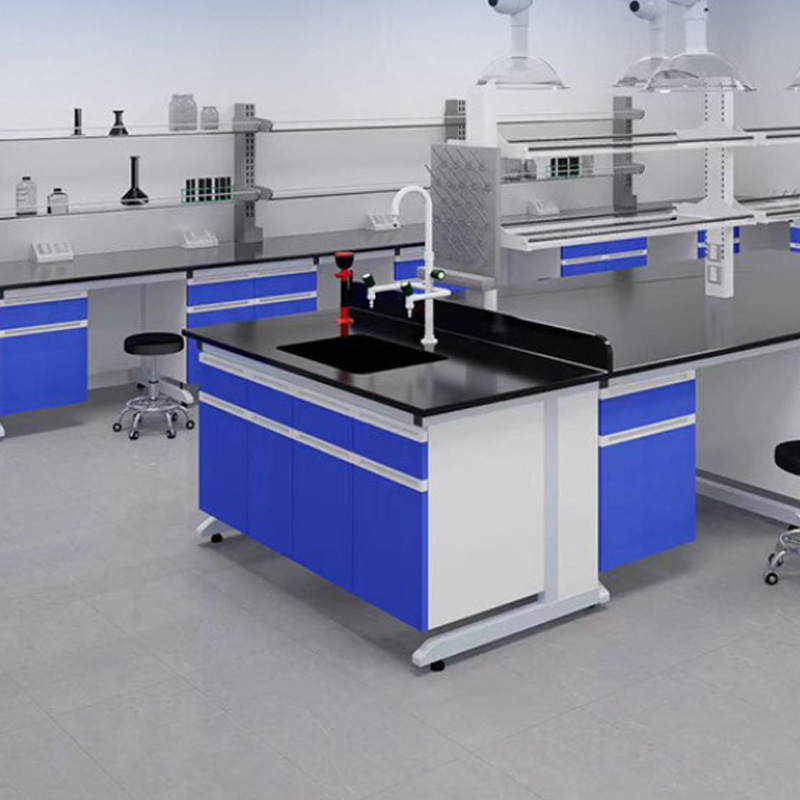 鑫导 实验台 SYT239-钢木中央台定制 米高清大图