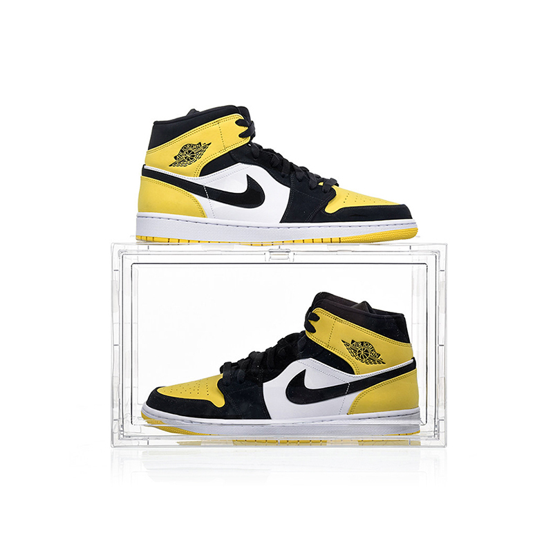 20个装闪电客aj鞋盒收纳盒透明亚克力防鞋收纳盒子