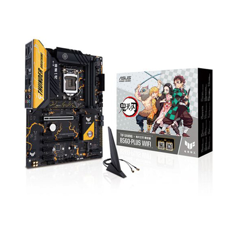 wifi主板鬼灭之刃限定版 支持 cpu 11700/11400(intel b560/lga 1200)