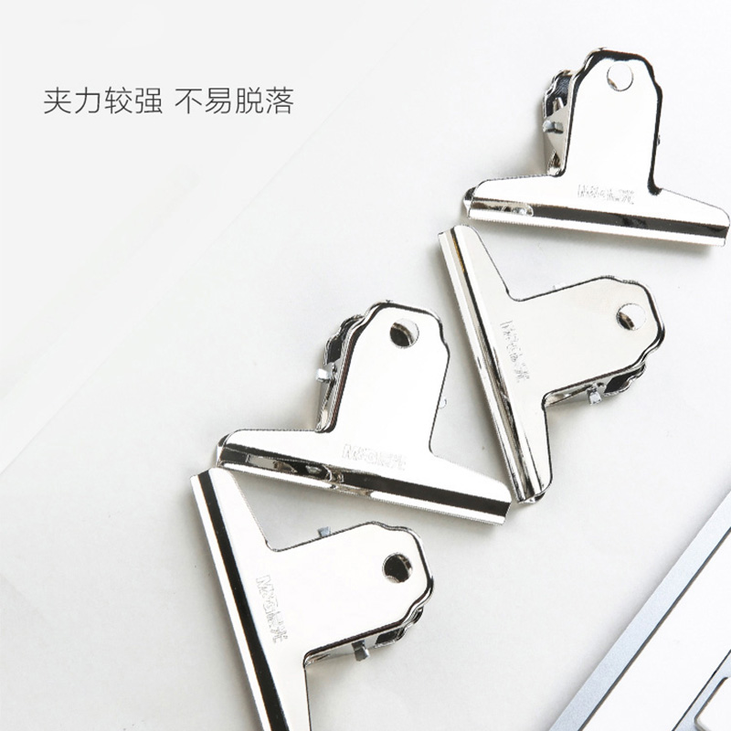 晨光山形夹76mm*4只*3套圆润弧度轻松夹取小巧ABS92637高清大图