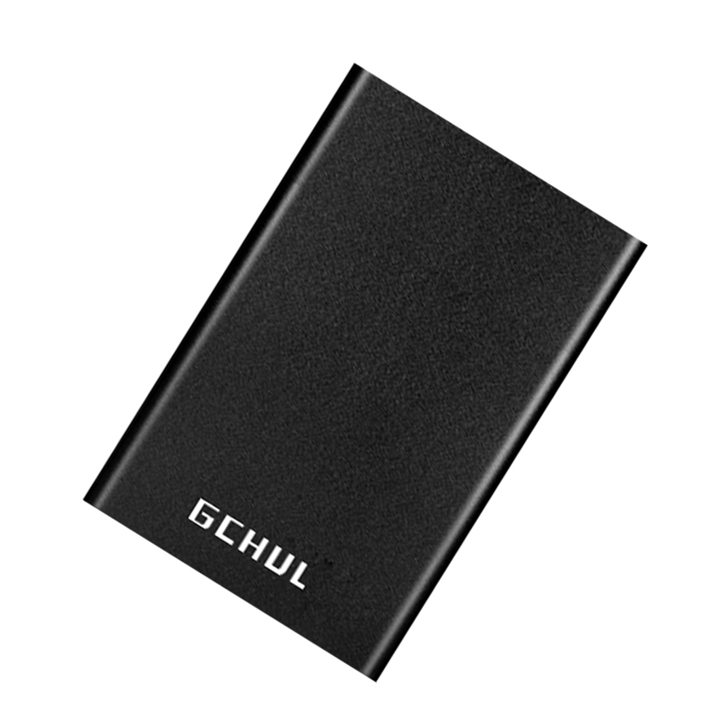 杰储(GCHUL) T1000 1T USB3.0 2.5英寸 移动硬盘 (计价单位:个) 黑色高清大图