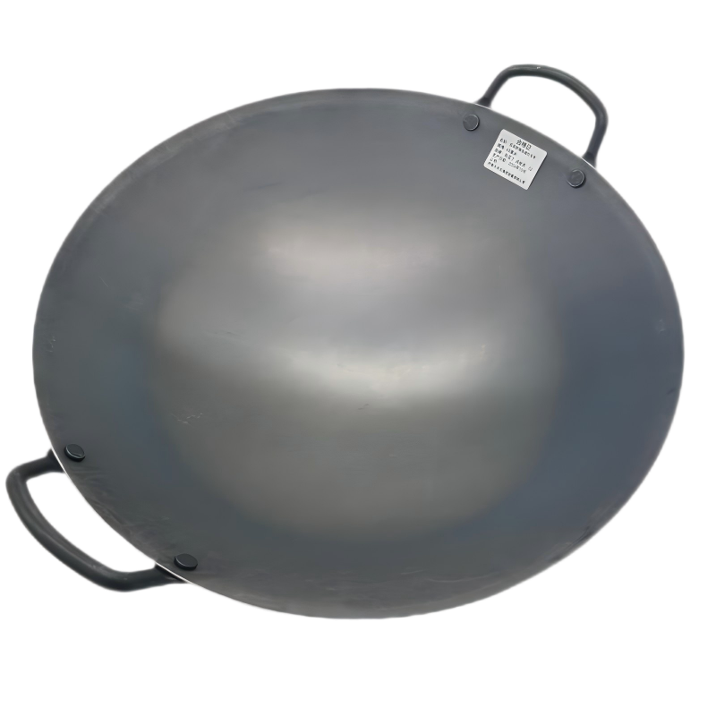 先互丁 双耳炒锅铁锅高清大图