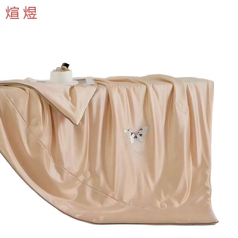 煊煜 雪顶冰蚕夏凉被 200*230cm 条高清大图