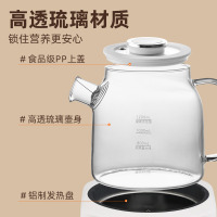荣事达全玻璃养生壶恒温烧水壶办公室小型煮茶器YSH12F16
