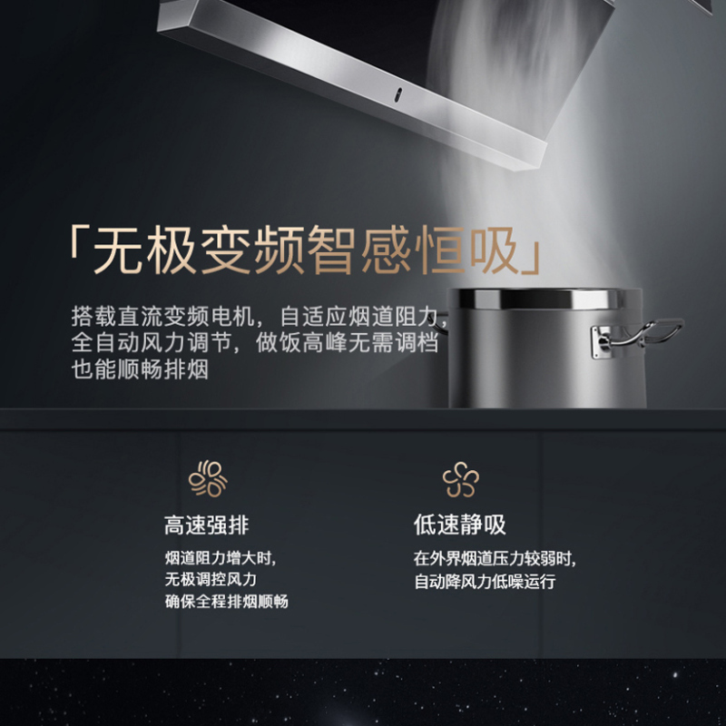 华帝(vatti)24立方顶侧双吸抽油烟机灶具套餐液化气5.0kW燃气灶烟灶套装i11142+i10071B