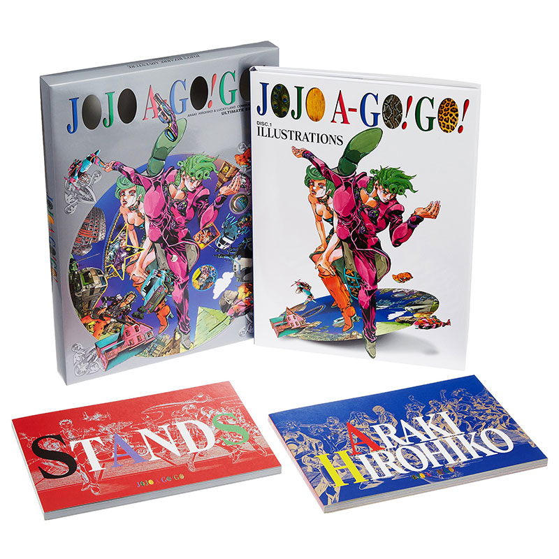 [正版] 日文原版 JOJO的奇妙冒险画集 JOJO A-GO!GO! (愛蔵版コミックス) 动漫二次元绘本画册设定高清大图