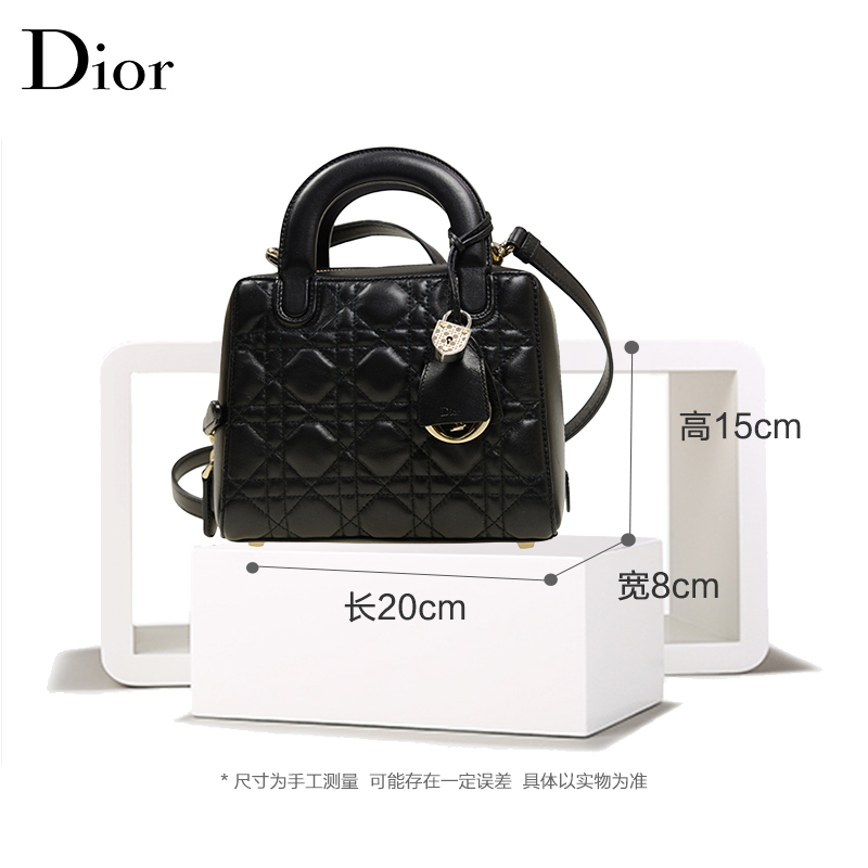 [直营]迪奥(Dior) LILY系列 经典设计戴妃包 女士手提包单肩包斜挎包 女士手袋