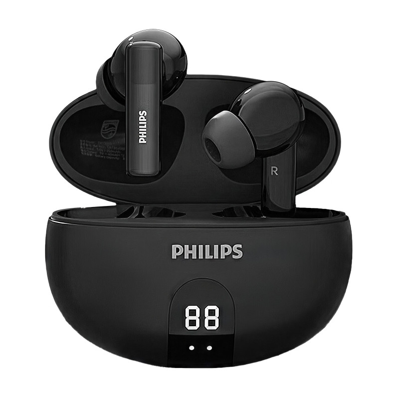 飞利浦(PHILIPS)TAT3559 蓝牙无线耳机 入耳式 黑色白色可选 长续航通话降噪