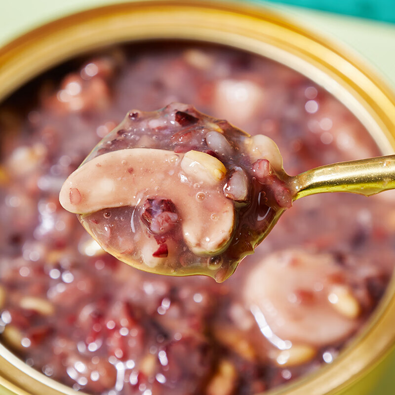 鲜品屋-1.26kg坚果山药黑米粥礼盒*特价高清大图