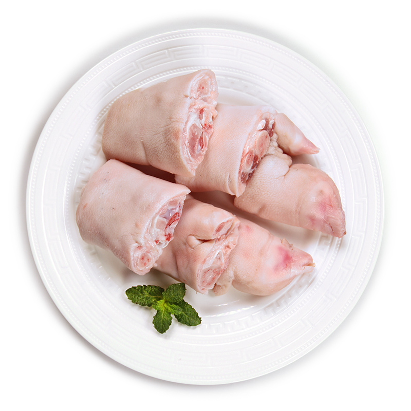 精气神猪肉 精气神山黑猪猪蹄块400g袋装 360天保质期 国产猪肉 长白