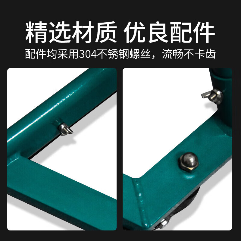 京旺润 推水器停车场铝合金刮地器 橙色铝合金推水器+2个备用胶条高清大图