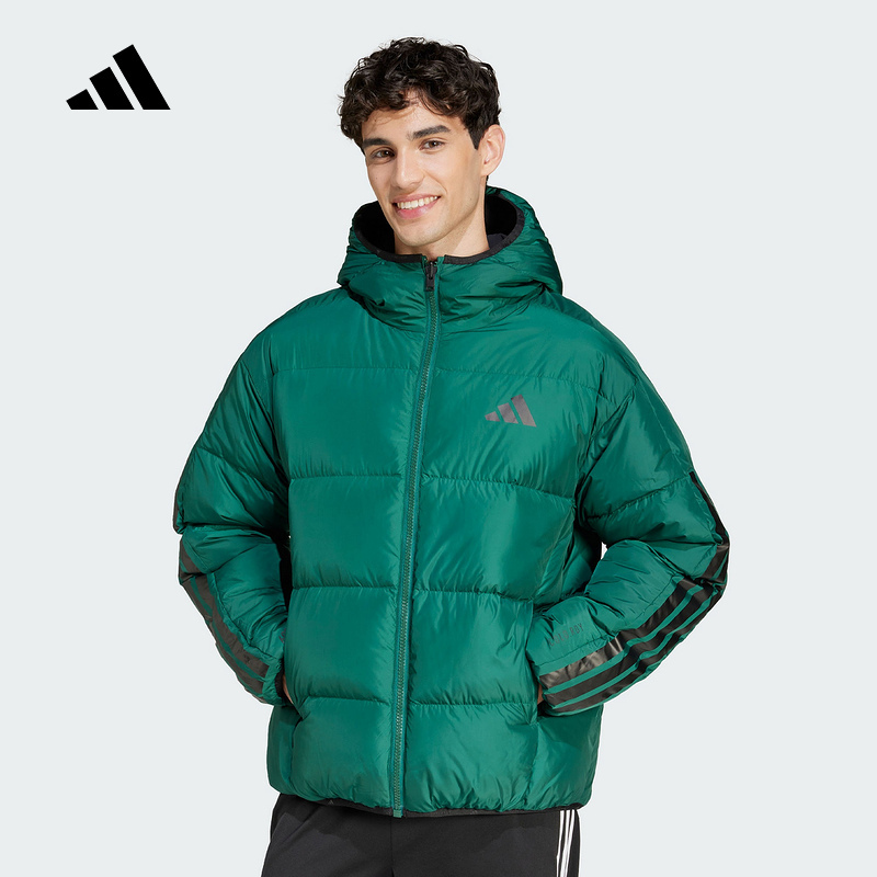 阿迪达斯(adidas) 男装运动服时尚舒适保暖户外健身跑步羽绒服 JM4624