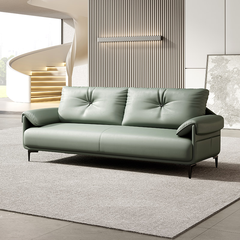 质凡办公沙发商务接待室会客沙发休闲区办公沙发 三人位高清大图