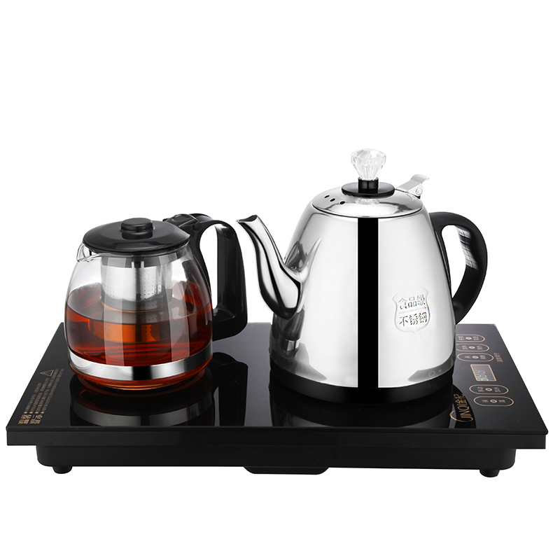 金杞(JINQI)涌泉式全自动上水电茶壶电水壶底部上水电热水壶茶具套装 WJ-W661