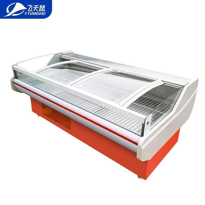 飞天鼠ftianshu鲜肉柜展示柜猪肉冷鲜柜卧式冷藏柜保鲜柜商用展示柜