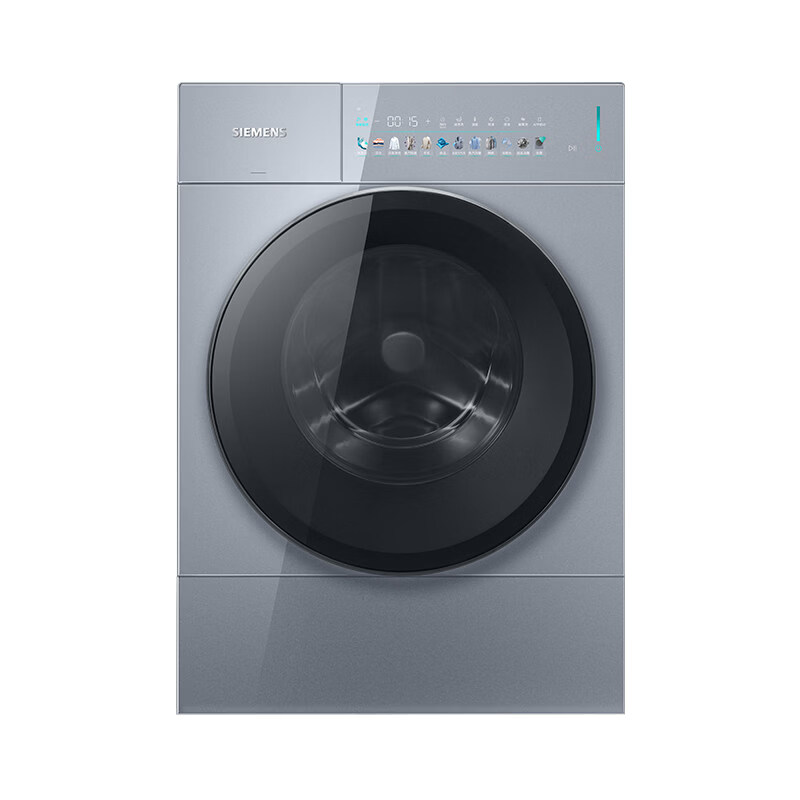 西门子 WG54M7D80W 大容量家用全自动 滚筒洗衣机高清大图